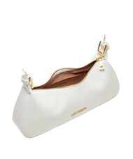 LOVE MOSCHINO SMART DAILY sac bandouli&egrave;re blanche - Sacs pour Femme - 4