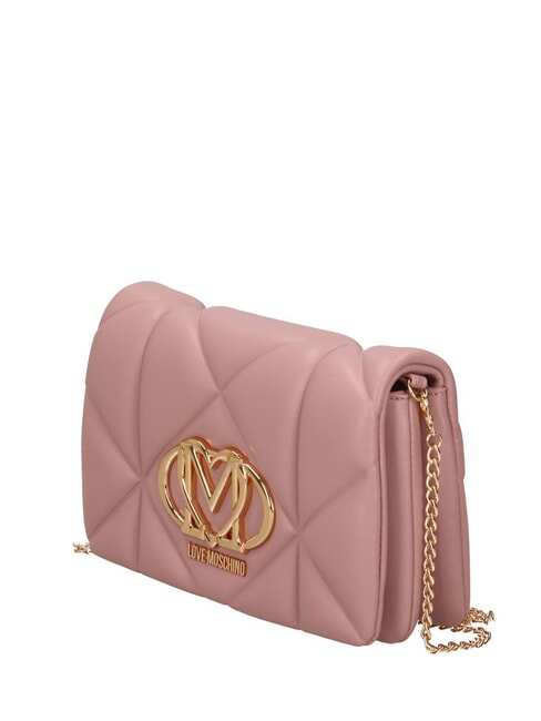 EMBOSSED Mini sac bandouli&egrave;re Rose - Sacs pour Femme