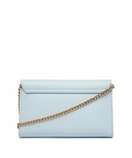 LOVE MOSCHINO HEART TURNLOCK Petit sac bandouli&egrave;re bleu clair - Sacs pour Femme - 2