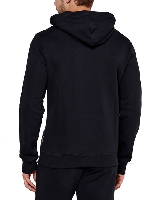 B-KASBA Sweatshirt &agrave; capuche noir 041 - Pulls molletonn&eacute;s