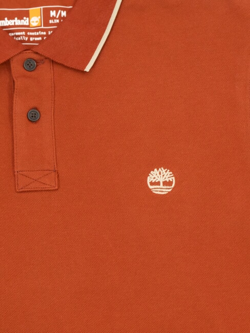 MILLERS RIVER polo en coton henn&eacute; br&ucirc;l&eacute; - chemise polo