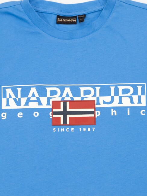 S-AYLMER T-shirt en coton outremer - T-shirt