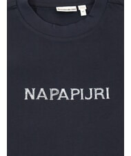 NAPAPIJRI SALEES T-shirt en coton blu marine - T-shirt - 2