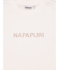 NAPAPIJRI SALEES T-shirt en coton murmure blanc - T-shirt - 2