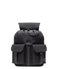 HERSCHEL DAWSON Petit sac &agrave; dos, mod&egrave;le multipoches ton noir - Sacs &agrave; dos pour l'&Eacute;cole & les Loisirs - 3