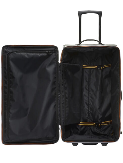 BLOSSAC  Chariot &eacute;tanche moyen lichen vert-noir p - Valises Semi-rigides