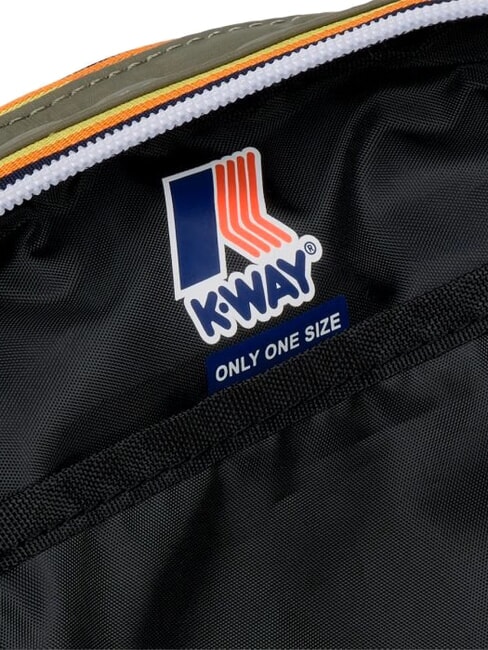 BARBITON Sac en nylon lichen vert - Sacs en Bandouli&egrave;res pour Homme