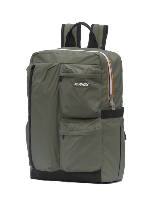 AMBERT Sac &agrave; dos pour ordinateur portable 15,6" lichen vert - Sacs &agrave; dos pour ordinateur portable