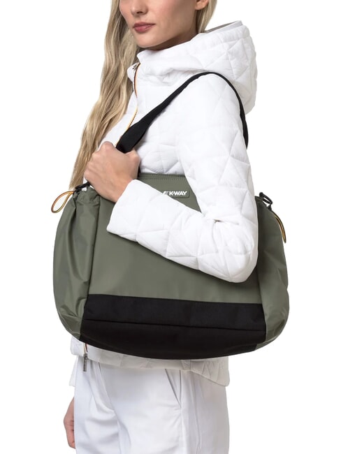 AISY Sac bandouli&egrave;re, avec bandouli&egrave;re lichen vert - Sacs pour Femme