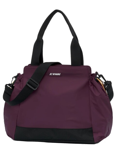 AISY Sac bandouli&egrave;re, avec bandouli&egrave;re vin violet mauve - Sacs pour Femme