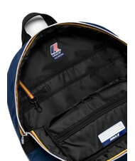 KWAY LAON Sac &agrave; dos en nylon insigne bleu - Sacs &agrave; dos pour l'&Eacute;cole & les Loisirs - 3