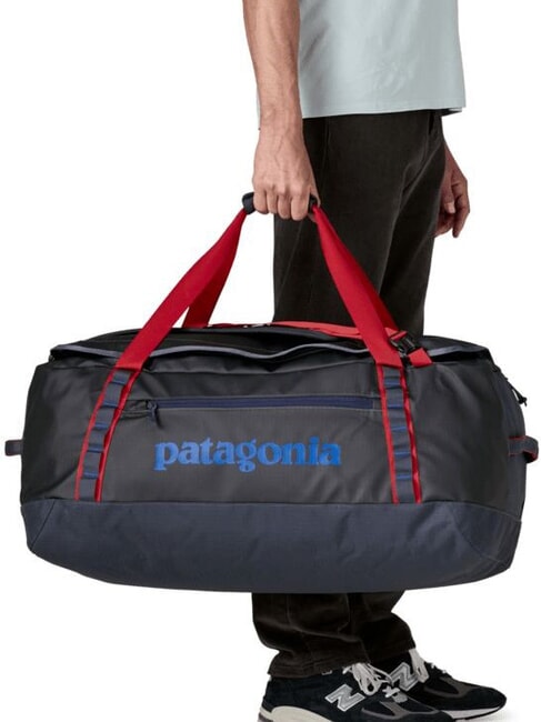 BLACK HOLE Sac de voyage / sac &agrave; dos bleu fumant avec amanite rouge - Sacs de voyage