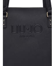 LIUJO HALONA Grand sac fourre-tout avec breloque NOIR - Sacs pour Femme - 5