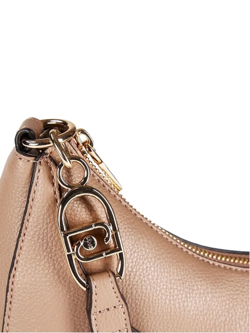 CIRRY Sac bandouli&egrave;re moyen avec breloque moka - Sacs pour Femme