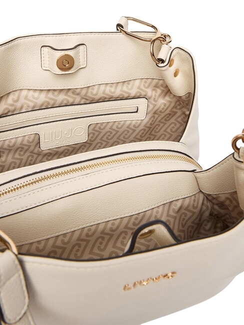 CIRRY Sac bandouli&egrave;re &agrave; double poign&eacute;e cr&egrave;me - Sacs pour Femme