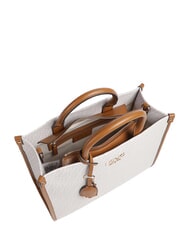 LIUJO RIDHI Sac &agrave; main avec bandouli&egrave;re s&eacute;quoia naturel/rouge - Sacs pour Femme - 4