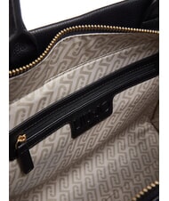 LIUJO RIDHI Sac &agrave; main moyen avec breloque NOIR - Sacs pour Femme - 6