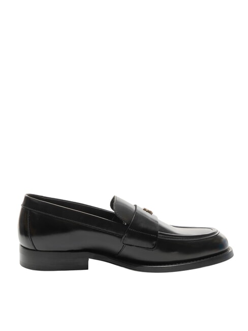 PARTY mocassins en cuir noir - Chaussures Femme