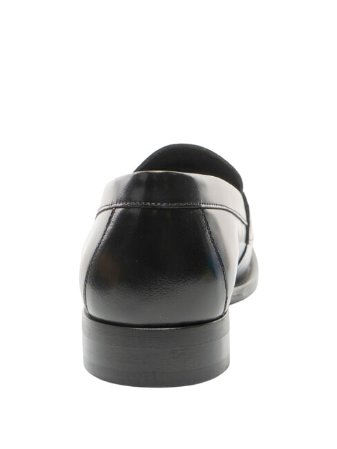 PARTY mocassins en cuir noir - Chaussures Femme