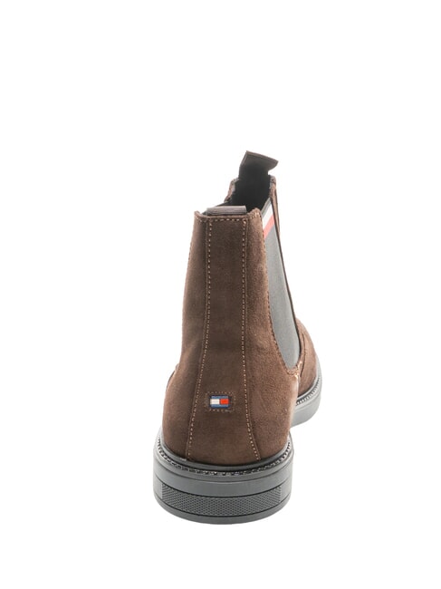 HILFIGER OUTDOOR bottines en daim brun - Chaussures Homme