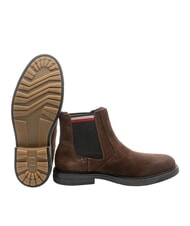 TOMMY HILFIGER HILFIGER OUTDOOR bottines en daim brun - Chaussures Homme - 5