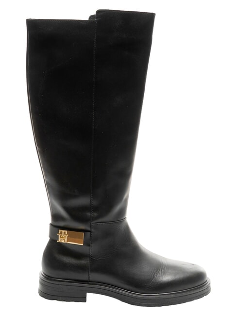 TH Bottes en cuir Allti noir - Chaussures Femme