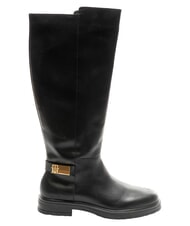 TOMMY HILFIGER TH Bottes en cuir Allti noir - Chaussures Femme - 2