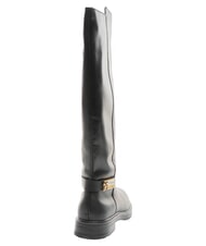 TOMMY HILFIGER TH Bottes en cuir Allti noir - Chaussures Femme - 3