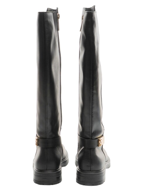TH Bottes en cuir Allti noir - Chaussures Femme