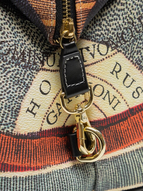 PLANETARIUM Sac d&ocirc;me moyen avec bandouli&egrave;re lune/blanc - Sacs pour Femme