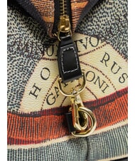 GATTINONI PLANETARIUM Sac d&ocirc;me moyen avec bandouli&egrave;re lune/blanc - Sacs pour Femme - 3