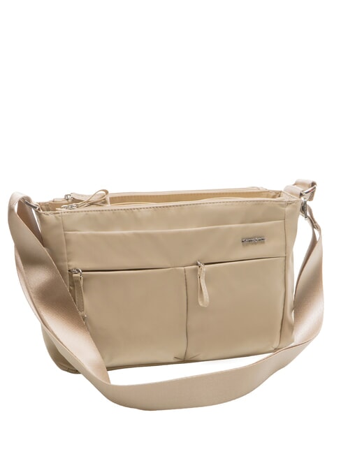 MOVE 5.0 Sac &agrave; bandouli&egrave;re beige sable - Sacs pour Femme
