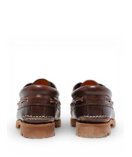 TIMBERLAND AUTHENTIC BOAT chaussures en cuir brun - Chaussures Femme - 3