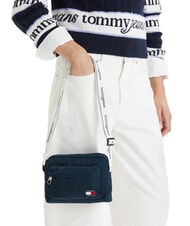 TOMMY HILFIGER TJ ESS DAILY Mini sac bandouli&egrave;re marine nuit noire - Sacs pour Femme - 5