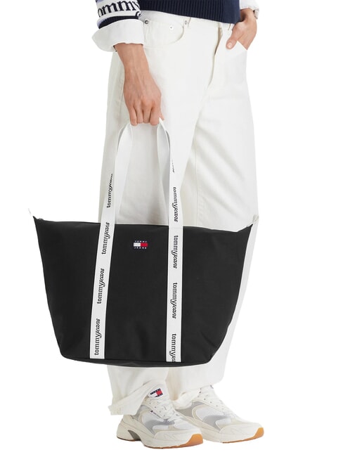 TJ ESS DAILY Sac &agrave; provisions le noir - Sacs pour Femme