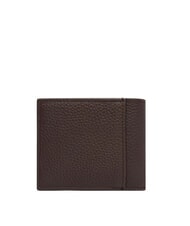 CALVIN KLEIN FOIL EMBOSSED Portefeuille en cuir pour homme ck brun fonc&eacute; - Portefeuilles Homme - 3