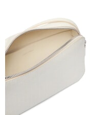 CALVIN KLEIN COATED EMBLEM Mini sac bandouli&egrave;re lily white aop - Sacs pour Femme - 4