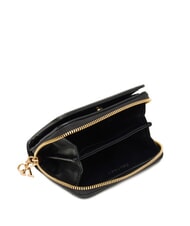 CALVIN KLEIN HARDWARE MONOGRAM portefeuille en cuir sur noir - Portefeuilles Femme - 3