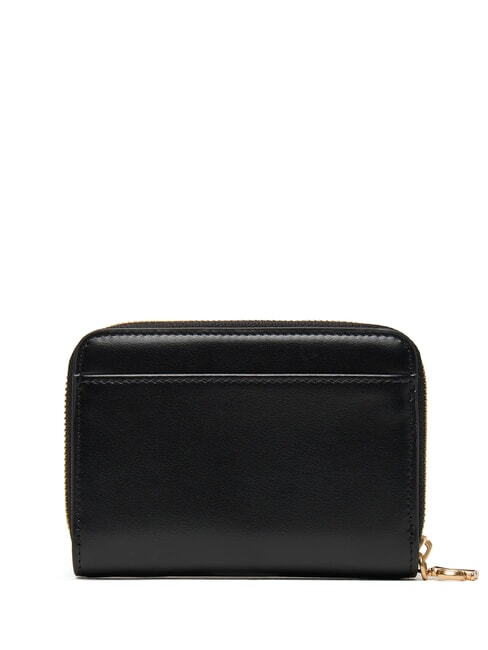 HARDWARE MONOGRAM portefeuille en cuir sur noir - Portefeuilles Femme