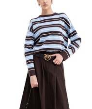 PINKO LOVE BERRY ceinture en cuir or moro-antique - Ceintures - 3