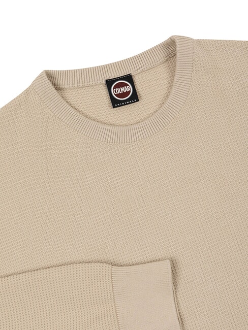 ORIGINALS BAFFLE Pull en coton &agrave; col rond jute - Pulls pour hommes