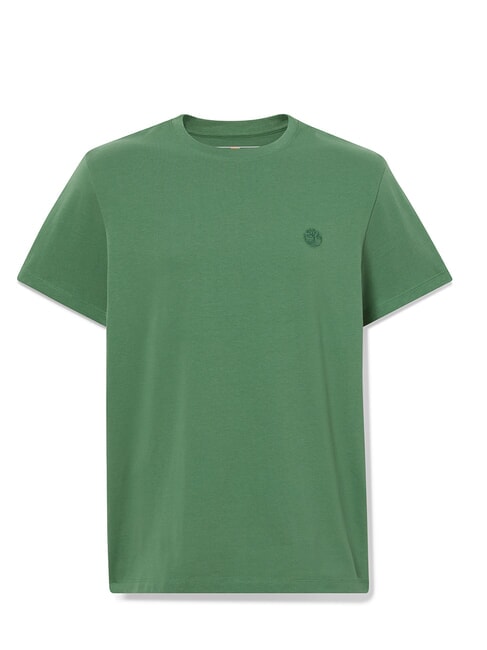 SS DUNRIVER CREW T-shirt en cotton vert moyen - T-shirt
