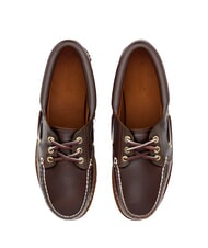 TIMBERLAND AUTHENTIC BOAT chaussures en cuir brun - Chaussures Femme - 4