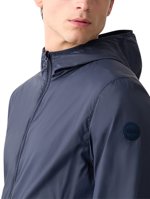 ORIGINALS REPUNK Coupe-vent r&eacute;versible bleu marine botanique - Doudounes homme