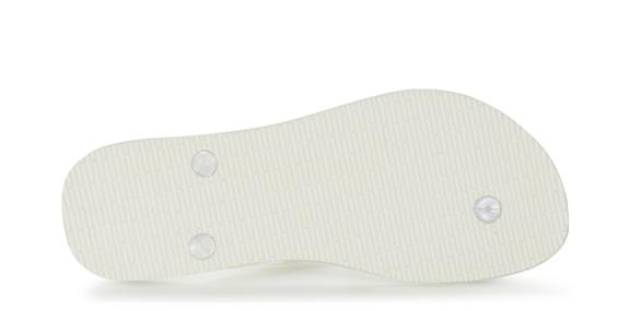 Tongs HAVAINAS SLIM blanc - Chaussures Femme
