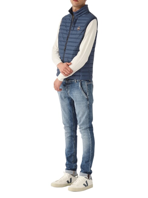 REPUNK Doudoune sans manches bleu fonc&eacute; - Vestes sans manches pour hommes