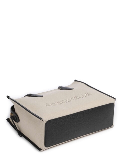 MYRTHA26 CANVAS  naturel / noir - Sacs pour Femme