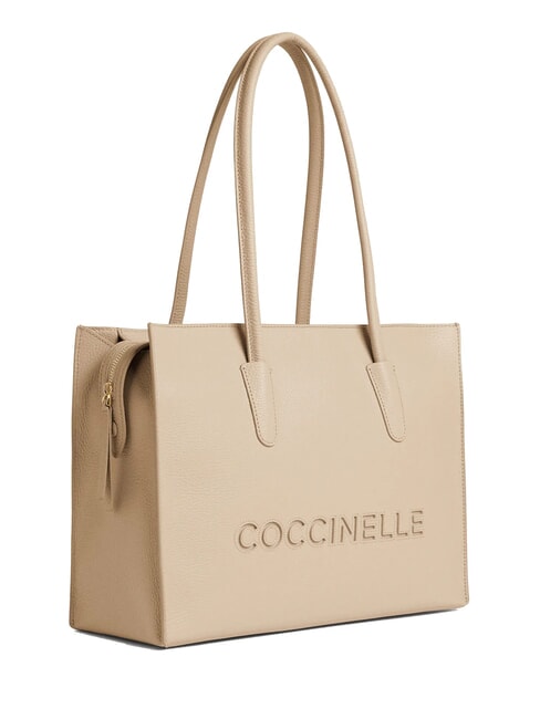 MYRTHA26 Sac bandouli&egrave;re en cuir coquillage - Sacs pour Femme