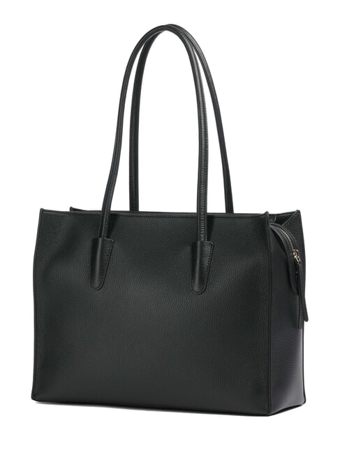 MYRTHA26 Sac bandouli&egrave;re en cuir Noir - Sacs pour Femme