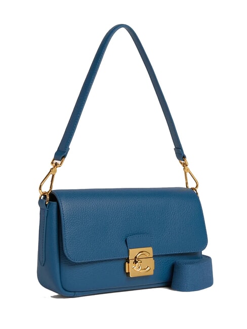 C-ME LOCK Sac bandouli&egrave;re, avec bandouli&egrave;re bleu profond - Sacs pour Femme